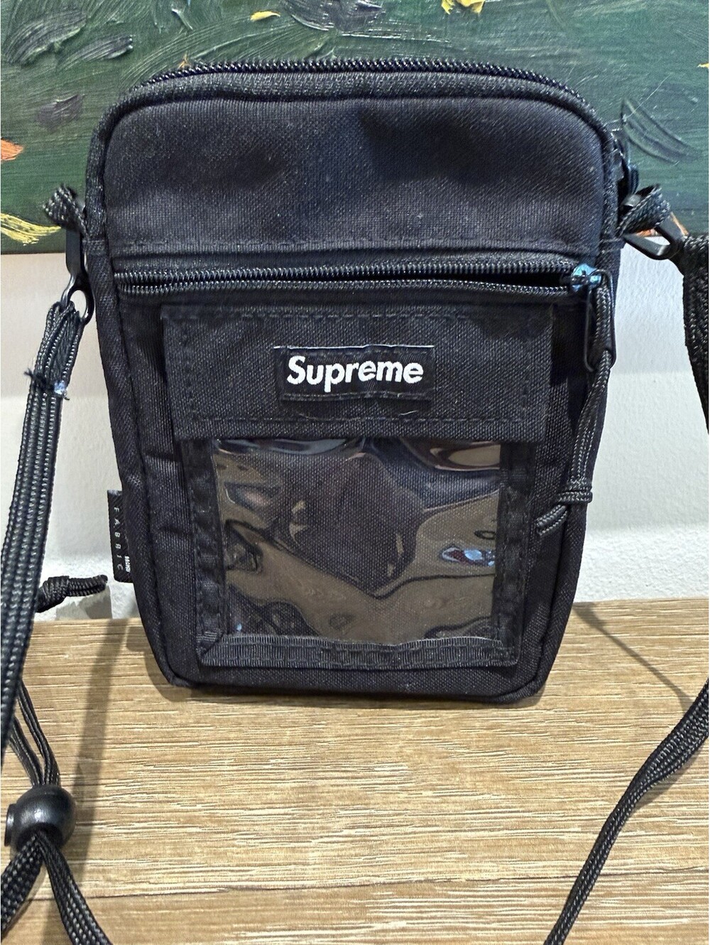 Supreme Utility Pouch Black Nylon Cordura Ss19 Should… - Gem